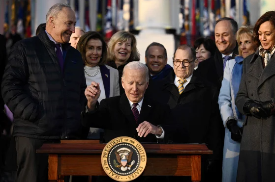 Biden signs same-sex marriage bill at White House ceremony