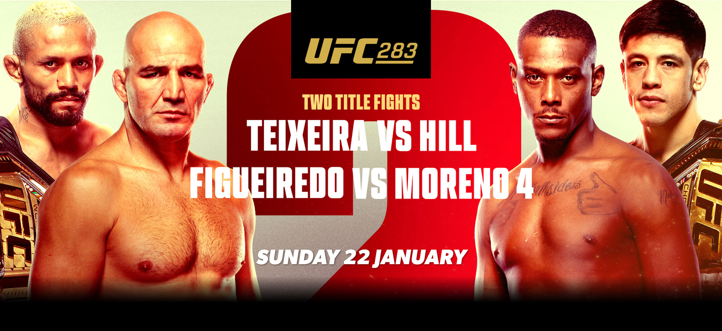 UFC 283: Teixeira vs Hill LIVE Where to watch the fight LIVE from Brazil?