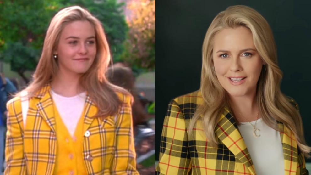 Alicia Silverstone returns as Cher 28 years after 'Out of the loop'.