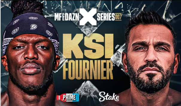 KSI vs. Joe Fournier: Where and when to watch the fight?